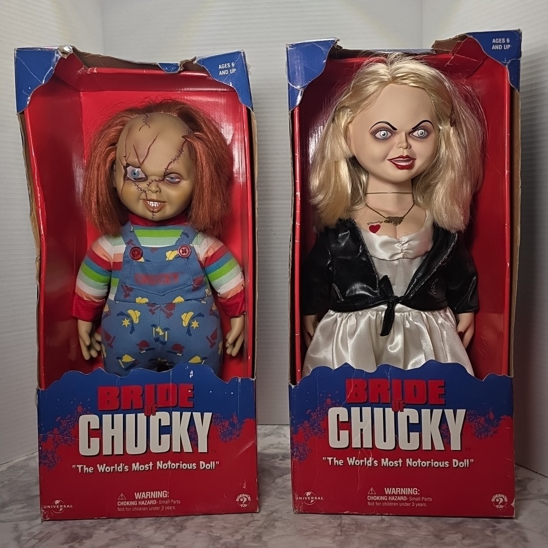 Vintage Universal Bride of Chucky & Tiffany Set 18