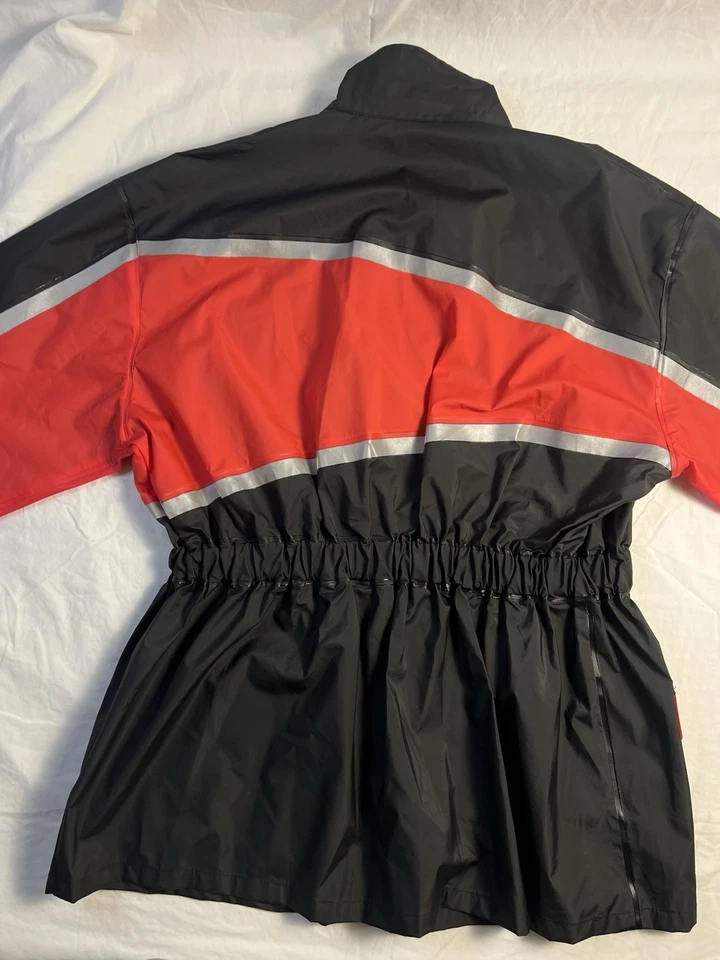 Nelson-Rigg Solo Storm Motorcycle Rain Reflective Jacket Mens XL - Image 3 of 4