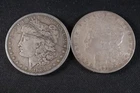 NobleSpirit (TSC) Desirable 2x 1884 Morgan Silver Dollar Both VF/XF