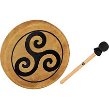 MEINL Sonic Energy HOD15TR 15Inch Native American Style Hoop Drum, Triskele