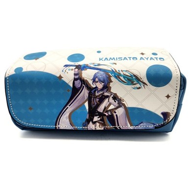 Genshin Impact - Kamisato Ayato Style A Travel Bag NEW Clutch Wallet Pencil Case