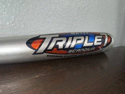 Batte Baseball Easton Triple 7 Sc777 Scandium - Senior League 31" 22.5 Oz - Jeune Occasion