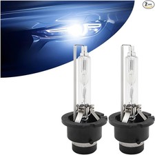 2PCS Car D2S HID Bulbs, 6000K Cool White Xenon Headlight Replacement Lights, 35W