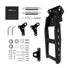ATV Plow Mount for Polaris UTV/SXS 2000-2024 Steel Powder Coated Black