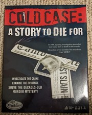 Cold Case: A Story to Die For Murder Mystery Game Complete in box Used age 14+