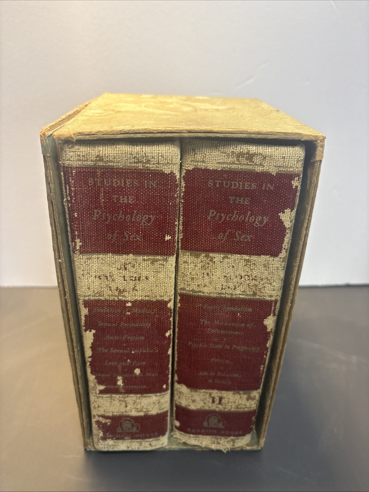 2 Volume Studies In The Psychology of Sex by Havelock Ellis 1942