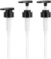 Lotion Dispenser Pump Head, 3 Pack Shampoo Shower Bottle Pump Replacement,