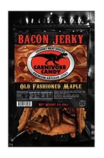 Carnivore Candy Old Fashioned Maple Bacon Jerky (1) 2oz bag 