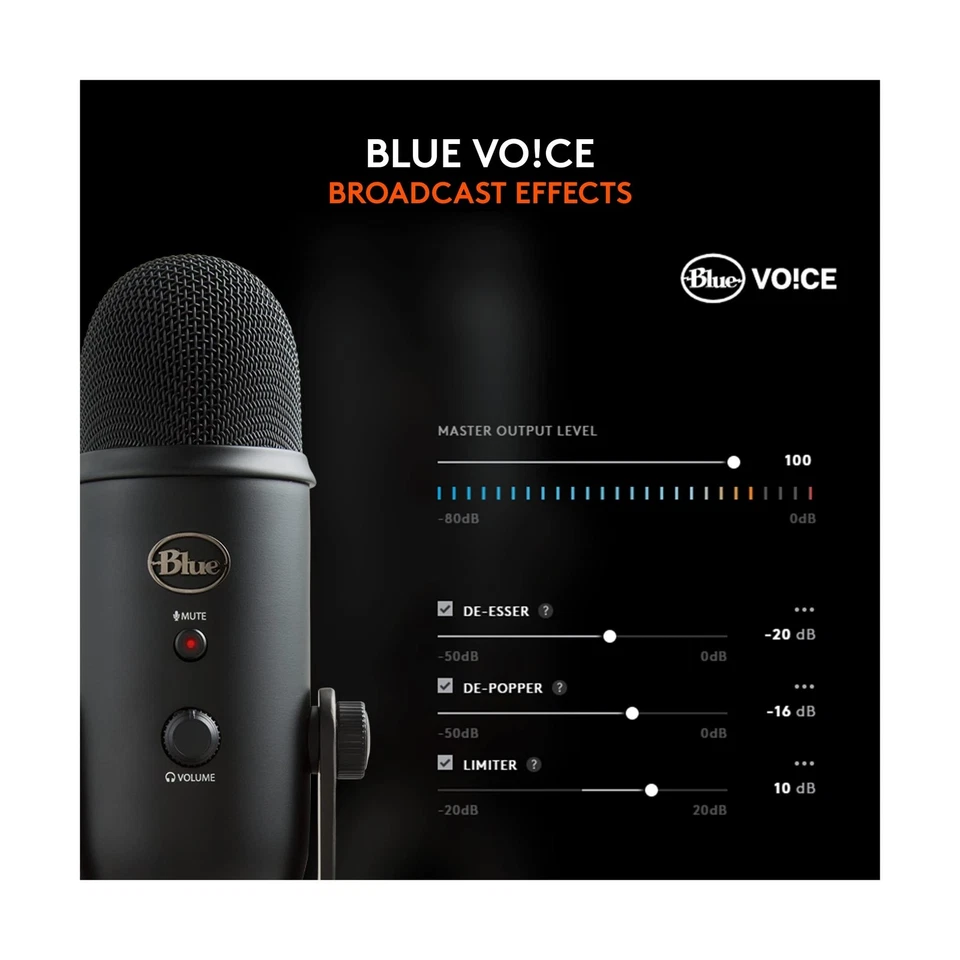 Logitech for Creators Blue Yeti USB Microphone for Gaming, Streaming, Podcast... - Image 3 of 4