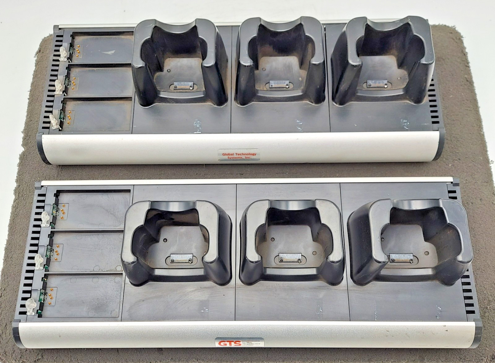 LOT OF 2 Honeywell HCH-3033 3-Bay Cradle Charger