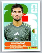 2026 Panini FIFA World Cup Stickers #ALG9 Houssem Aouar