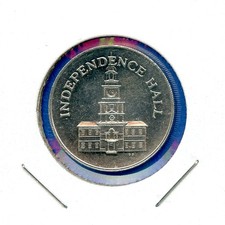 Sunoco Landmarks of America Independence Hall Collector's Coin Token #0a Medal