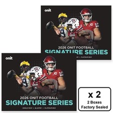 2026 ONIT Sig Series Southern California Fball Blaster Box (Lot of 2) #XX
