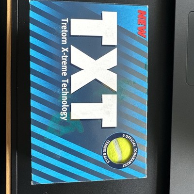 Tretorn TXT 6Dose Tennisbälle Gelb