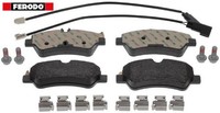 Ferodo FVR5076 Bremsbelagsatz FüR Scheibenbremse Bremsbelagsatz FüR Ford