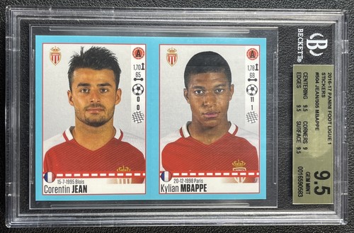 Carte Panini Superfoot 1997 Thierry Henry (PSA 7) - Rookie AS Monaco, Low Pop, Collection Football