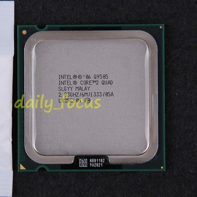   Core 2 Quad Q9505 SLGYY 2.83GHz AT80580PJ0736MG CPU LGA 775 1333MHz #pq