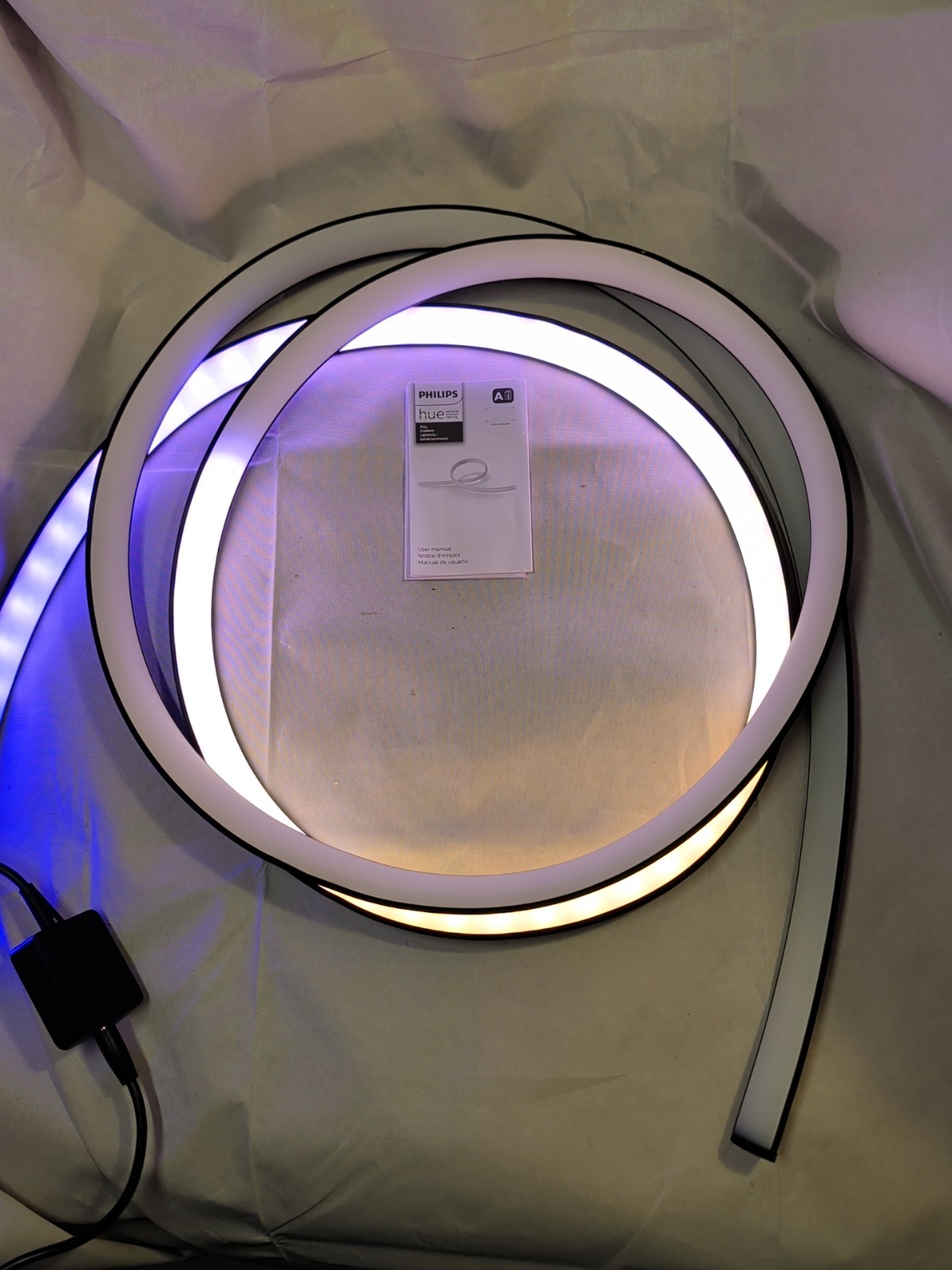 Philips Hue Play Gradient TV Lightstrip 75" Part Of Strip Not Working