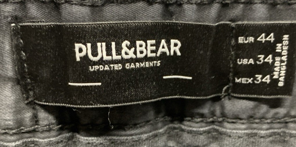 Pull & Bear Drawstring Inside Tapered Leg Black C… - image 8