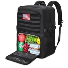 Lunch Backpack, Work Backpack with Insulated Cooler Lunch Box 15.6 inch Lapto