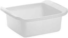 Giostyle Bacinella Rettangolare, Capacità 15 Lt, Bianca