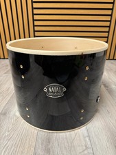 Natal Arcadia Tom Drum Shell 12”x9” Bare Wood Project #VK77