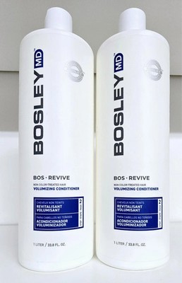 Bosley MD Revive  Conditioner for Non Color-Treated Hair 33.8 oz x 2 bottles 