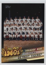 2020 Topps Decades Best Teams Black 38/299 Detroit Tigers #DB-29 10k8