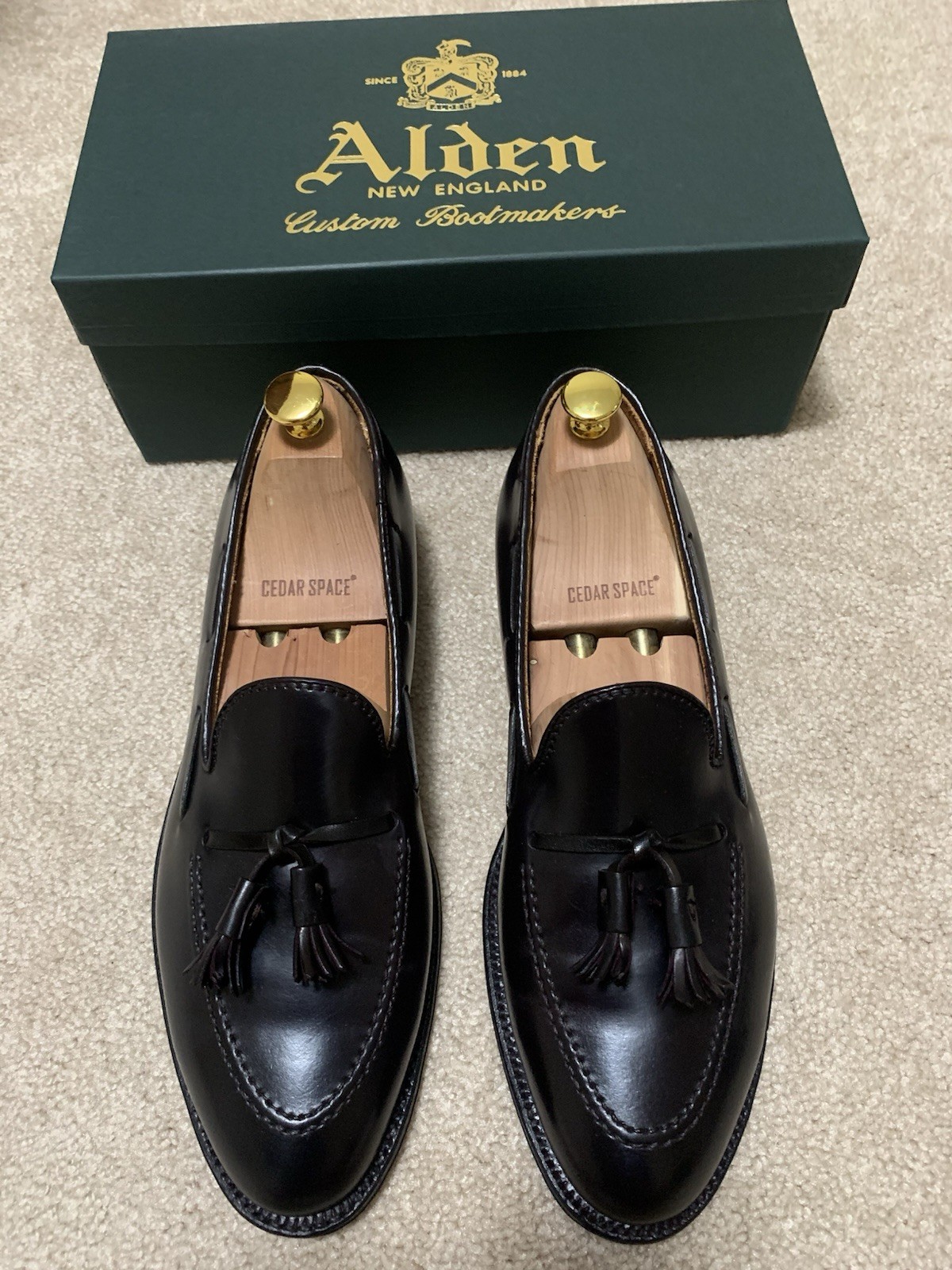 Alden 563 Color 8 Shell Cordovan Tassel Loafer | Alden Model Project