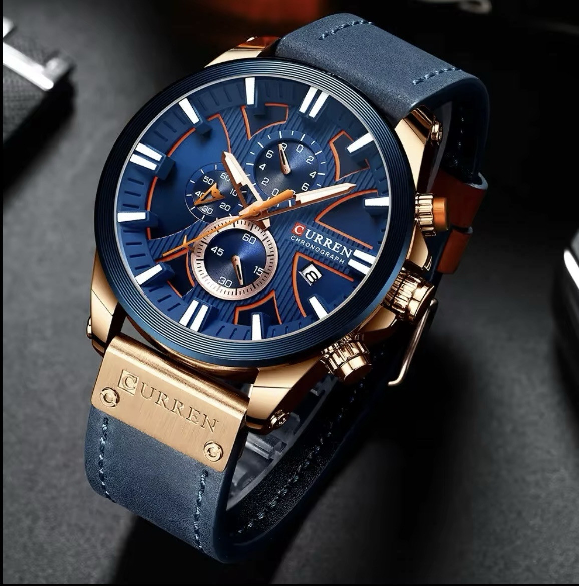 Curren3sさま専用 CURREN 8346 Multifunctional Quartz Watch with Large Dial