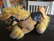 VTG Disney Store Phillipe Beauty  the Beast Belles Pony Horse 18  Plush