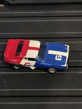 AURORA - AFX - JAVELIN TRANS-AM - RED / WHITE / BLUE - VINTAGE - HO SLOT CAR