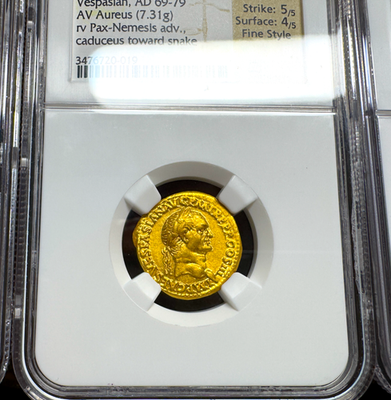 NGC AU 5x4 FINE STY ROMAN EMPIRE 