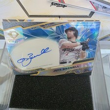 2025 Topps Diamond Icons Jeff Bagwell Chrome Auto 4/15