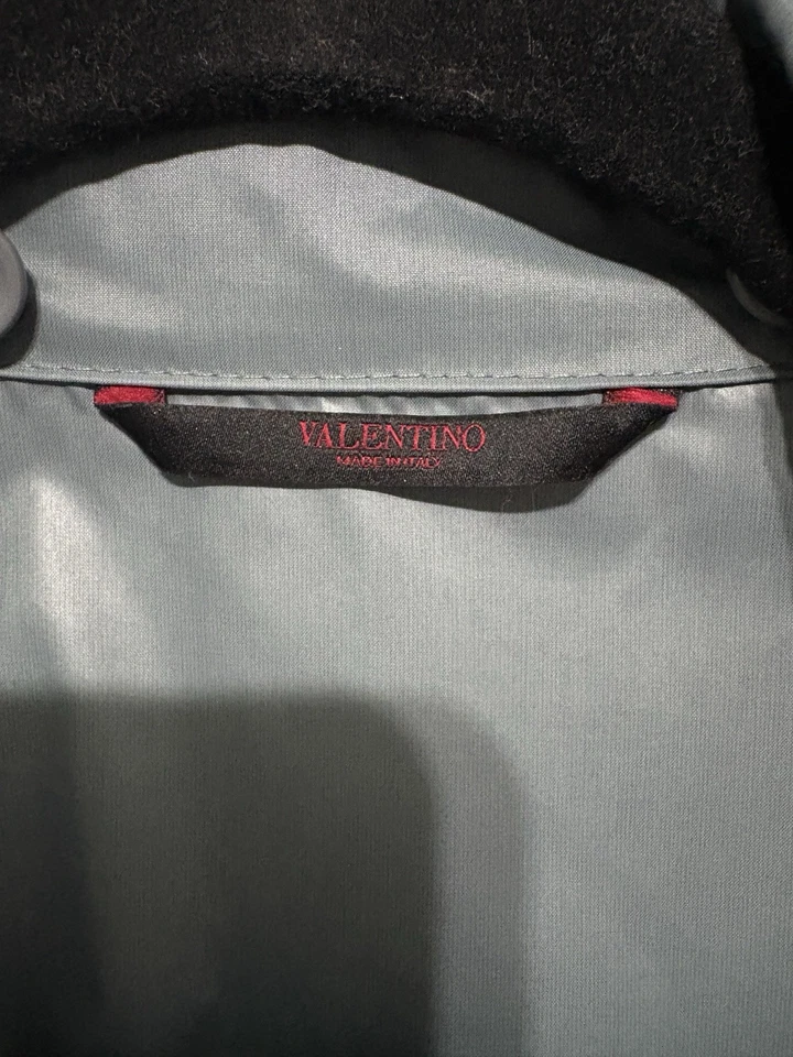 RRP €1200 VALENTINO VLTN Long Rain Wind Coat Size M IT48 US38 Printed Hooded - Image 3 of 4