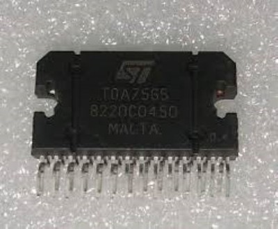 ST TDA7565 ZIP-27 QUAD POWER AMPLIFIER WITH BUILT-IN USA ship #nm