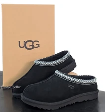 New 100% UGG Brand Big Kids 1019066K Tasman Black Shoes Slippers Sandals