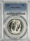 1920  Walking Liberty Half Dollar : PCGS MS62