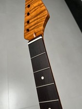 AAAA Stainless steel 22fret Rosewood Roasted flame Maple Electric guitar Neck