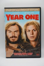 Year One DVD 2009 Theatrical  Unrated Edition Jack Black Michael Cera