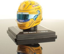 Ferrari F1 Lewis Hamilton #44 Miami Grand Prix 2025 Mini Helmet in 1:5 scale