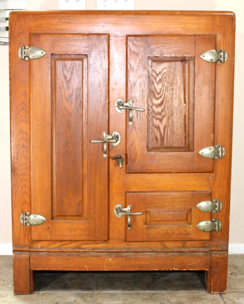 Antique Ice Box Chest for sale | eBay