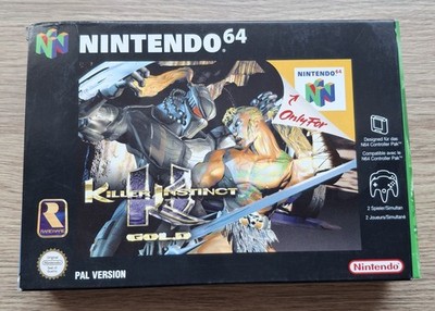 Killer Instinct Gold Nintendo 64 N64 in OVP mit Anleitung Rareware selten