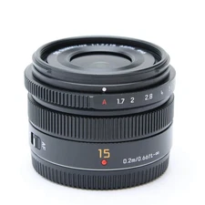 Panasonic LEICA DG SUMMILUX 15mm F/1.7 ASPH. Black (MFT) #199