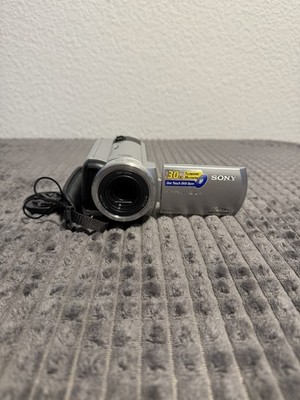 Sony Handycam DCR-SR30 30GB Festplatte HDD Camcorder Carl Zeiss 20x Zoom Silber