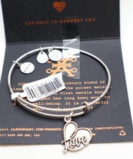 ALEX AND ANI Love Charms Fashion Bracelets for sale