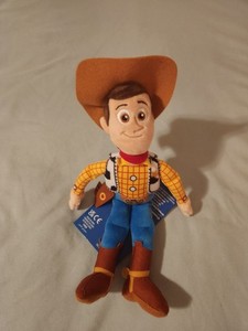 Disney Parks Toy Story Sheriff Woody Magnetic Shoulder Pal Plush Pet 5" H