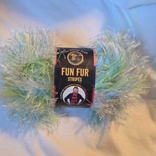 Lion Brand Fun Fur Stripes Eyelash Striping Y...