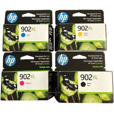 New Genuine HP 902XL Set4 Ink Cartridges no Box