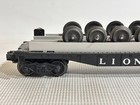 LIONEL POSTWAR NICE 6262 BLACK WHEEL CARRYING CAR W/ SIX SETS OF WHEELS LF — photo 6
